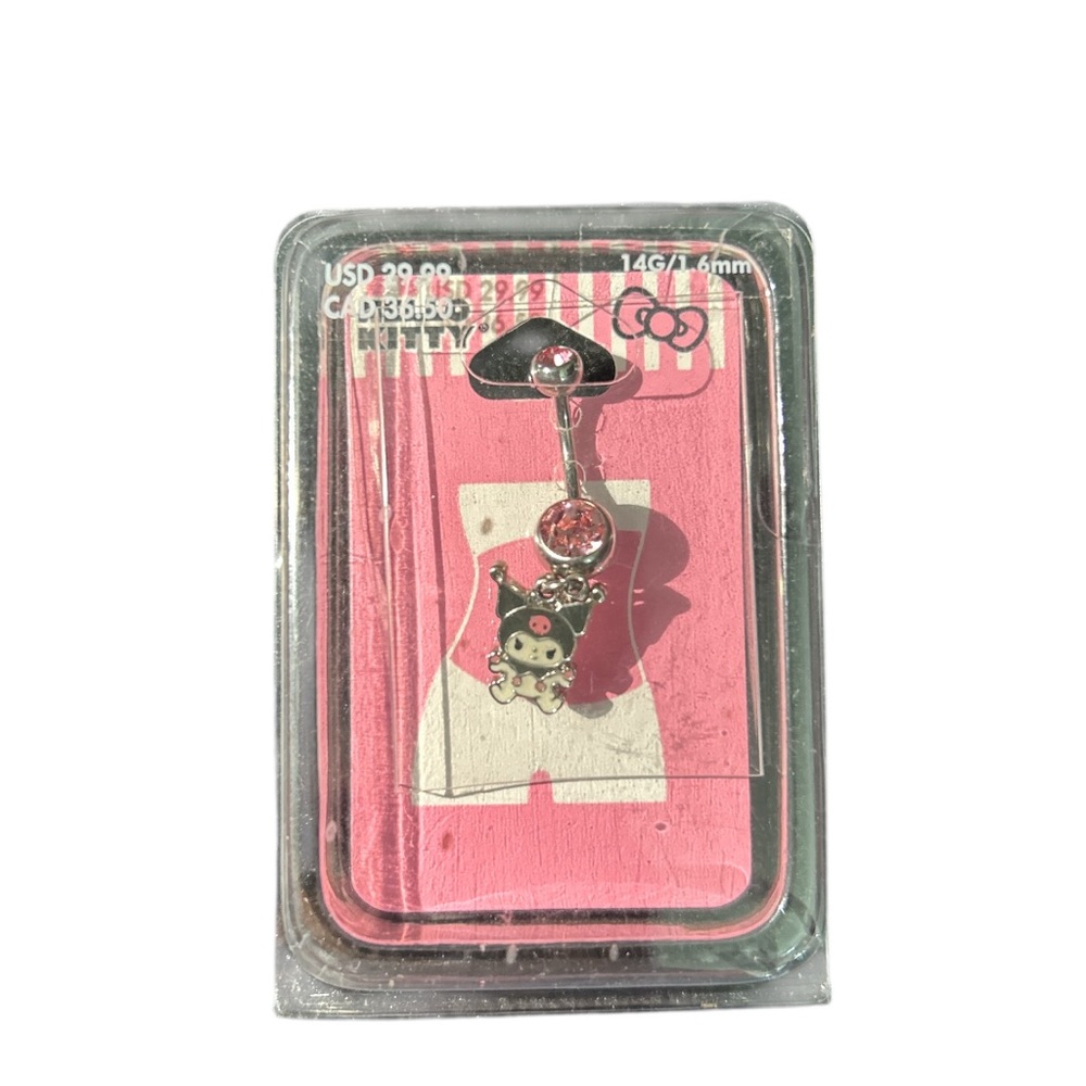 Hello Kitty Kuromi Belly Ring